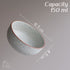 White Matte Ceramic Dinner Set - 8 pieces - The Earth Store - Dinnerware